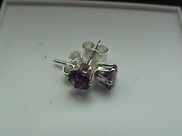 Amethyst Studs