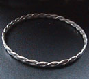 Double plait bangle